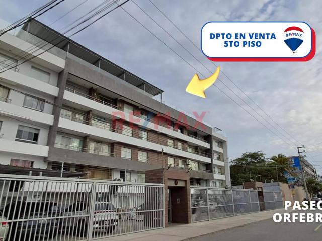 Departamento En Venta 5To Piso Paseo Orfebres La Victoria
