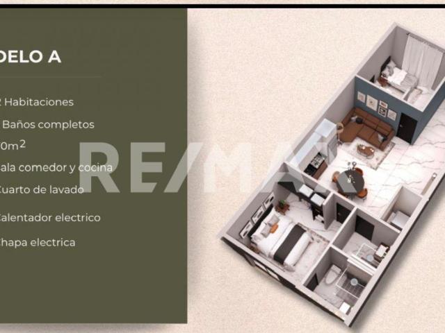 Departamento en venta 70mts2 #8 y 9 Torre Villa