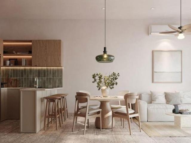 Departamento en venta con amenidades en Dzityá