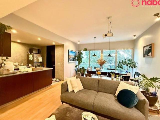 Departamento en venta con balcón y amenidades en Nápoles