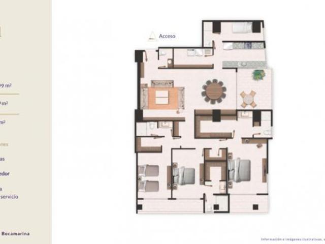 Departamento en venta cerca de plaza el Dorado