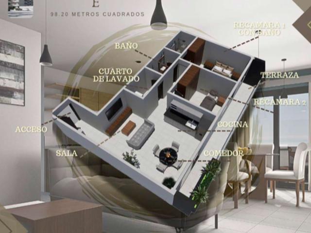 Departamento en venta cercano a Panteón de Oriente Int E
