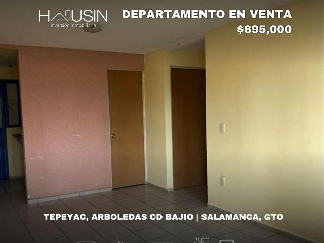 Departamento en VENTA. Cluster Tepeyac, Arboledas Cd Bajio. Salamanca, Gto