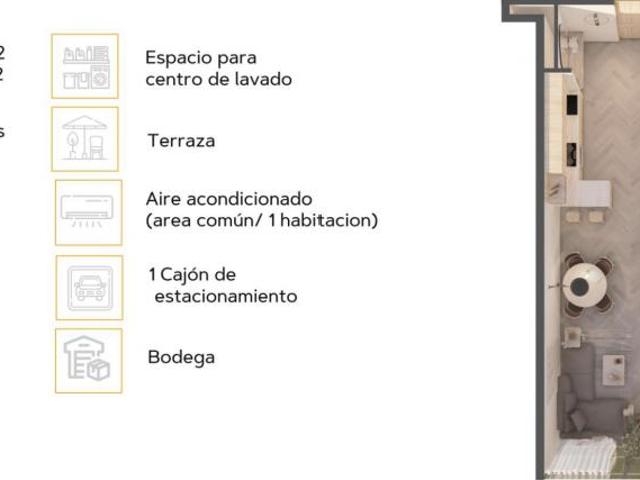 Departamento en Venta Bravante Av. México, Juan Manuel