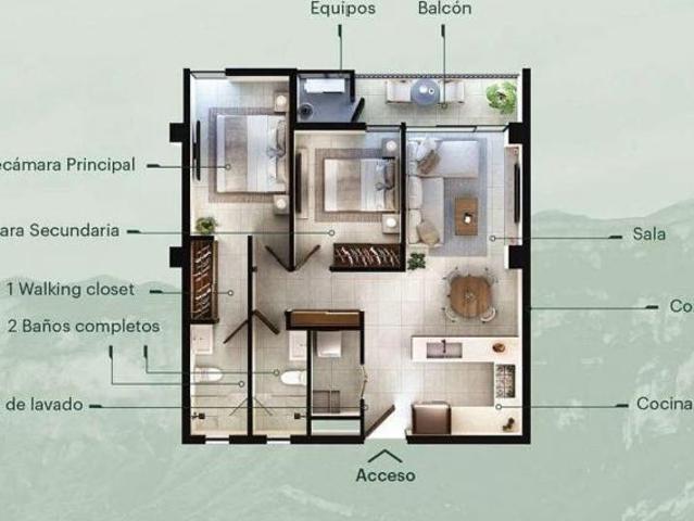 DEPARTAMENTO EN VENTA GAIA TORRE 3