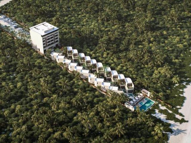 Departamento en Venta de 1 recámara y alberca en Sisal