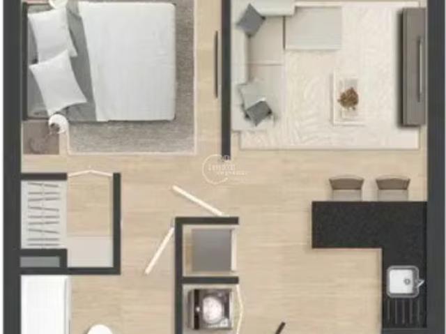 Departamento en venta de 1D/1B Metro Ñuble | 1 dormitorios por 2660.00 en Santiago