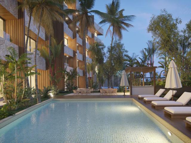Departamento EN VENTA de 2 rec?mara con amenidades premium y alta rentabilidad en Cozumel