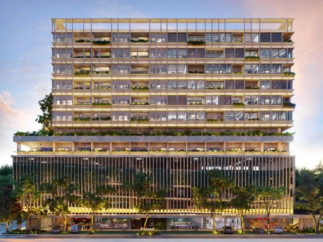 Departamento en venta de una habitacion mas flex en Torre Triad