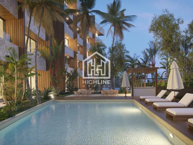 DEPARTAMENTO EN VENTA EN COZUMEL 1 HABITACI?N, GYM, COWORKING, SALA DE CINE