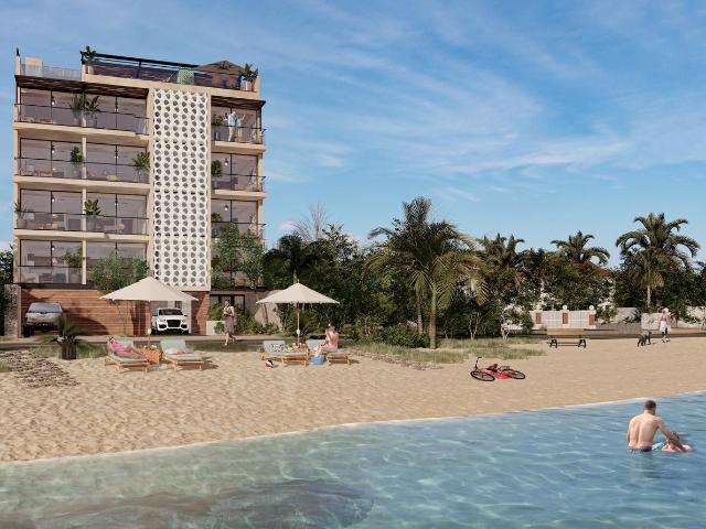 Departamento en venta en cozumel con vista al mar rooftop y alberca infinity