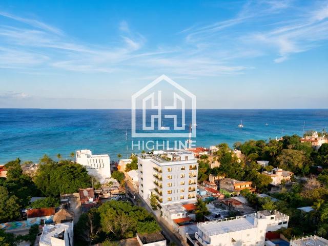 DEPARTAMENTO EN VENTA EN COZUMEL, GYM, 1 HABITACI?N, ROOFTOP CON VISTA AL MAR