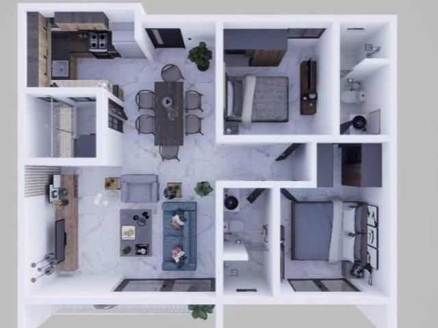 DEPARTAMENTO EN VENTA EN COL. VOLCANES