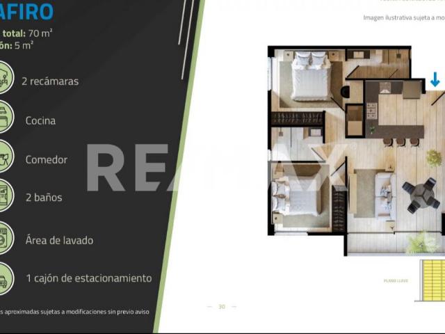 DEPARTAMENTO EN VENTA EN CAMINO REAL QUERÉTARO