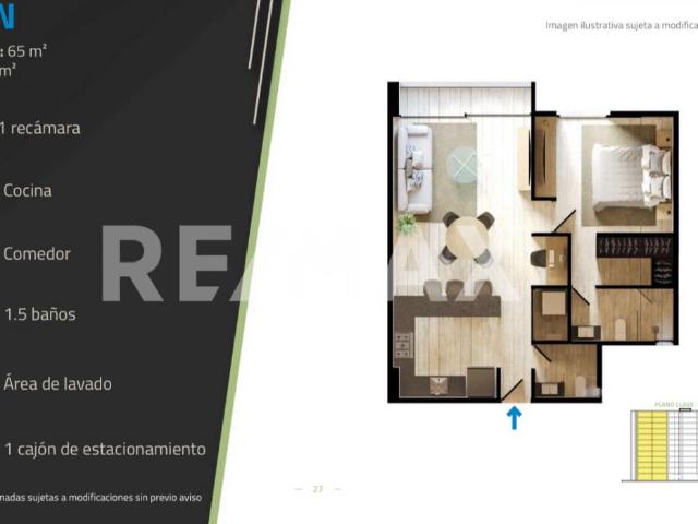 DEPARTAMENTO EN VENTA EN CAMINO REAL QUERÉTARO