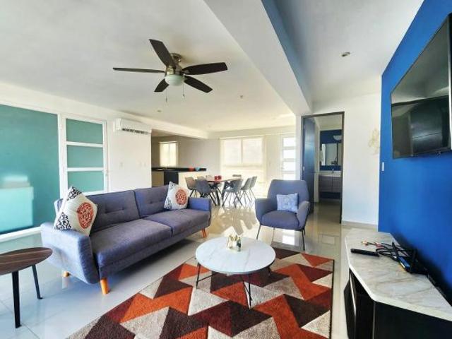 Departamento en Venta en Cancun en Zona Centrica de 3 Recamaras y Amenidades