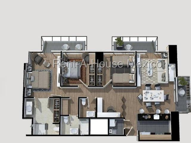 Departamento en Venta en Cuajimalpa de Morelos, Contadero NC. 25 2189
