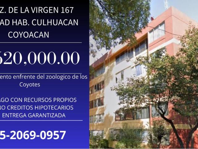 Departamento en venta en Culhuacán CTM Sección VI, Coyoacán, Ciudad de México