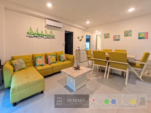 Departamento en Venta en Acapulco Zona Diamante Cómodo y Moderno Espacio Residencial