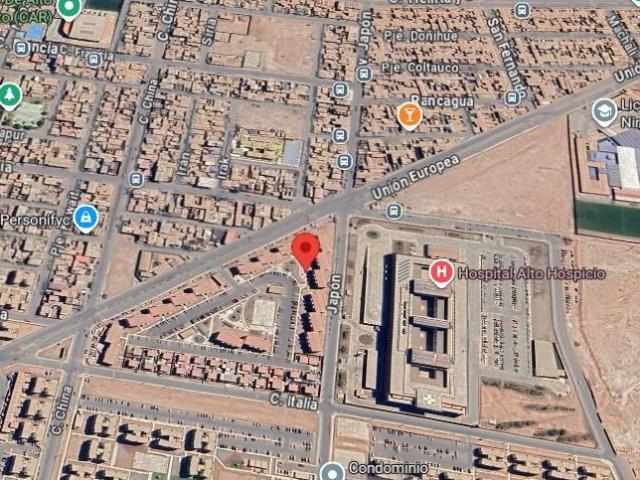 Departamento en Venta en Alto Hospicio 3 dormitorios 1 baño