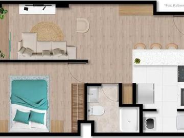 Departamento en venta en Asia a $59,800