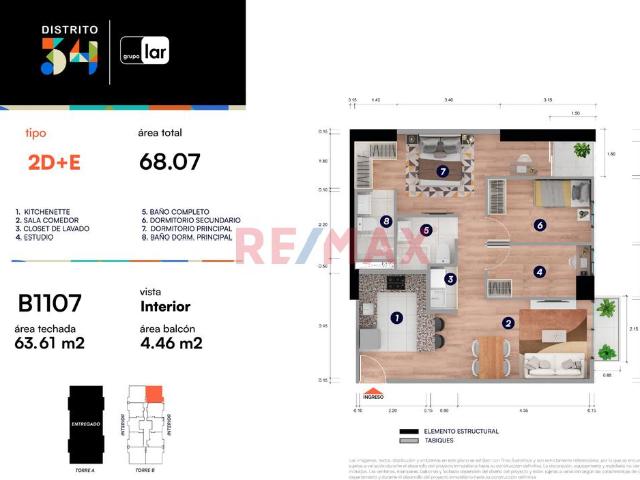 Departamento En Venta En Av. República De Panamá – Colindante Con San Isidro