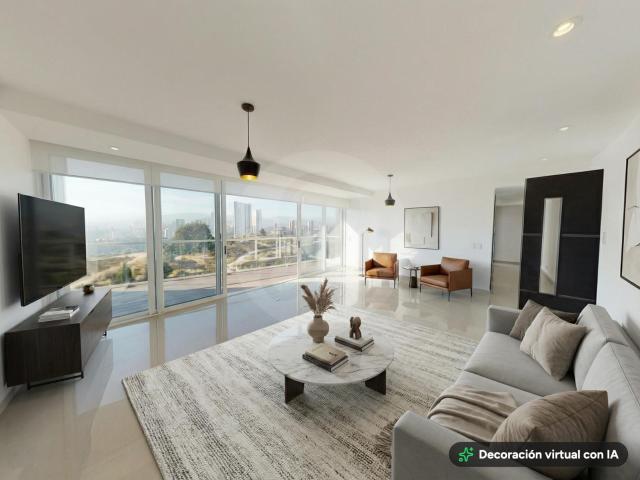 Departamento en renta en Bosque Real con TERRAZA DE 16 m2 en BR Five
