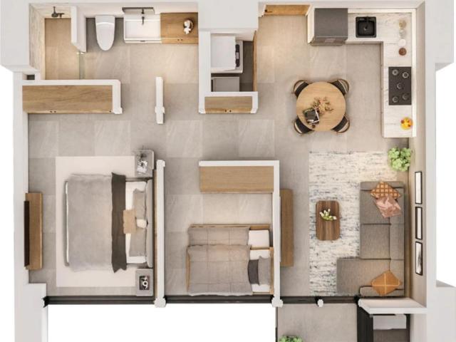 Departamento en venta en Bosques del Poniente en Santa Catarina