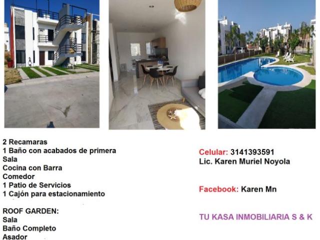 Departamento en venta en Barrio Nuevo Salagua, Manzanillo, Colima