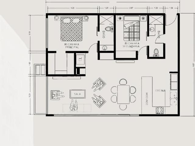 Departamento en venta en Barrio Tampiquito en San Pedro Garza Garc?a