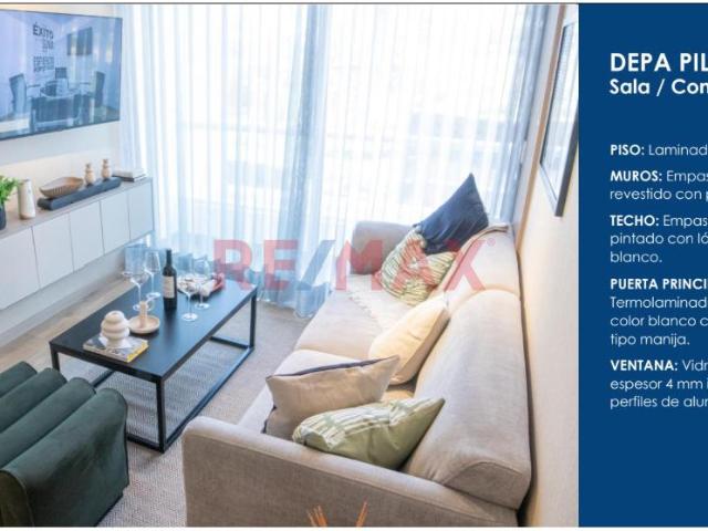 Departamento en venta en Bellavista a S/317,469