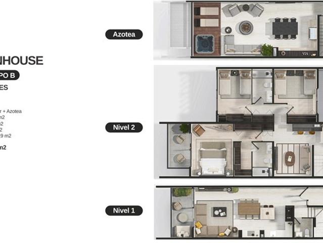 Departamento en Venta en Brisas de Chicureo Mirador Las Brisas de Chicureo