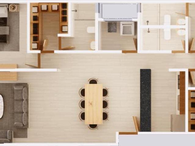Departamentos en Venta en Del Valle Norte con Balcón y 3 Recámaras
