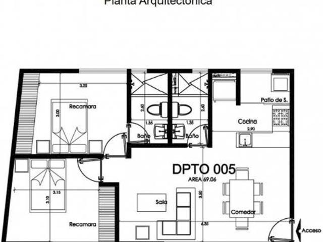 Departamento en Venta en Desierto de los Leones 68.57 m²