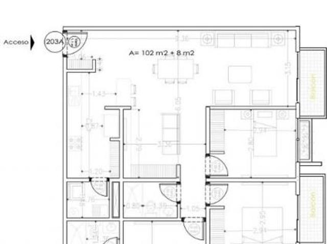 Departamento en Venta en Desierto de los Leones 102 m²