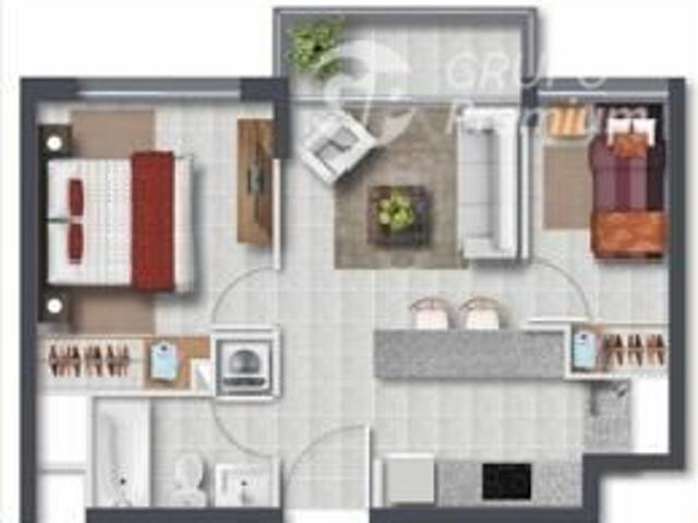 Departamento en Venta en DIAGONAL SANTA ELENA / SE VENDE DEPARTAMENTO EN 2830 UF, 2 DORM 1 BAÑO, CON OPCION A NOVACION A TASA DEL 3.3%