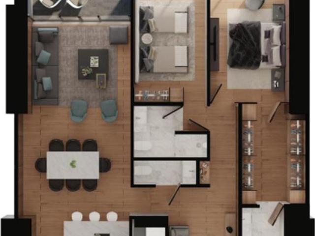 Departamento en venta en Fuentes del Pedregal en Ciudad de M?xico
