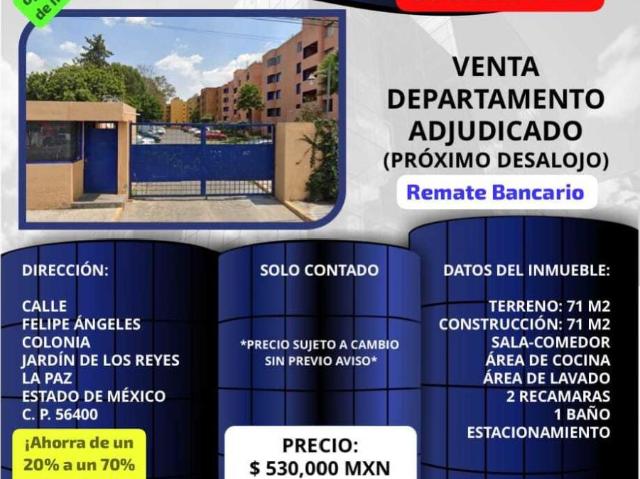 Departamento en venta en Jardín de Los Reyes, La Paz, México