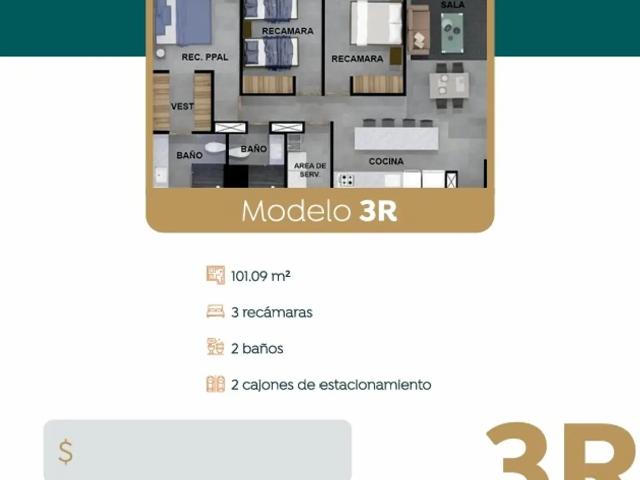 Departamento en Venta en Loma Bonita, Zapopan, Jalisco