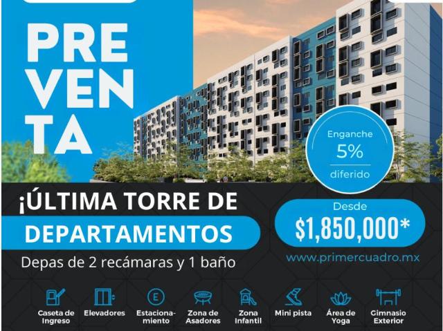 Departamento en venta en La Aurora, Guadalajara, Jalisco