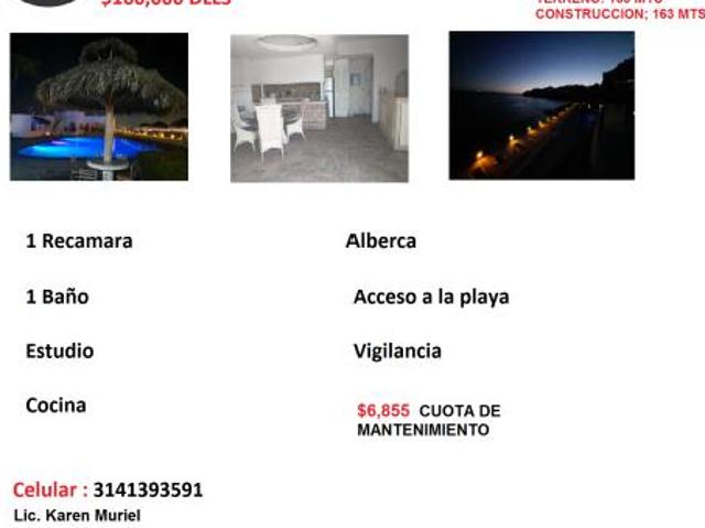 Departamento en venta en Las Hadas, Manzanillo, Colima