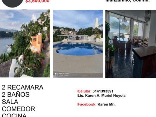 Departamento en venta en Las Hadas, Manzanillo, Colima