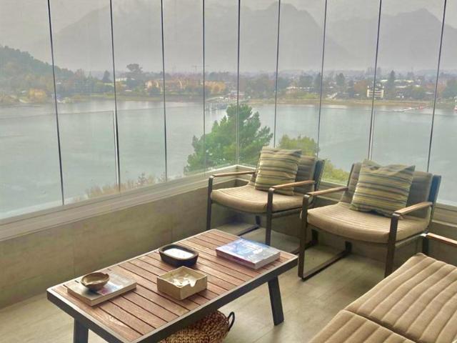 Departamento en Venta en Lindo dpto 3 dormit en concominio a 1 km de Pucón con acceso al lago y marina