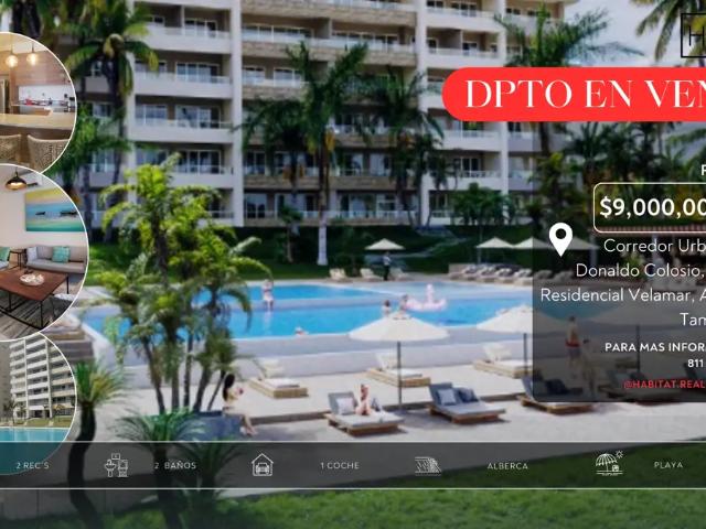 Departamento en Venta en Luis Donaldo Colosio, Tampico, Tamaulipas