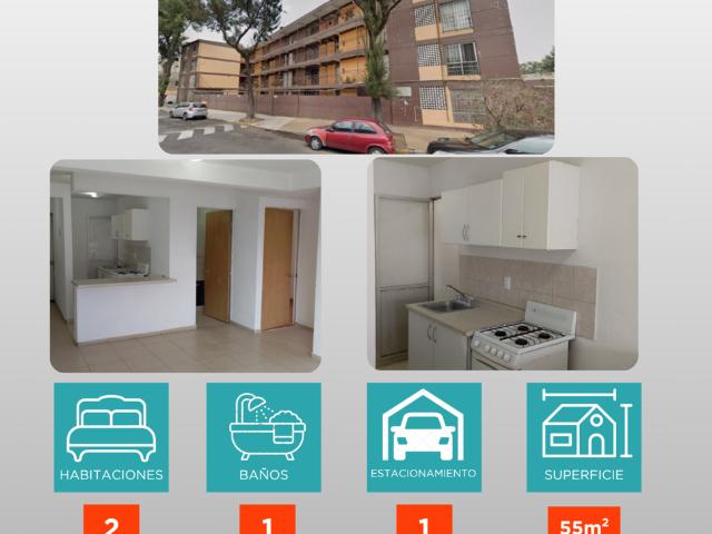 Departamento en venta en Moctezuma 1a Sección, Venustiano Carranza, Ciudad de México