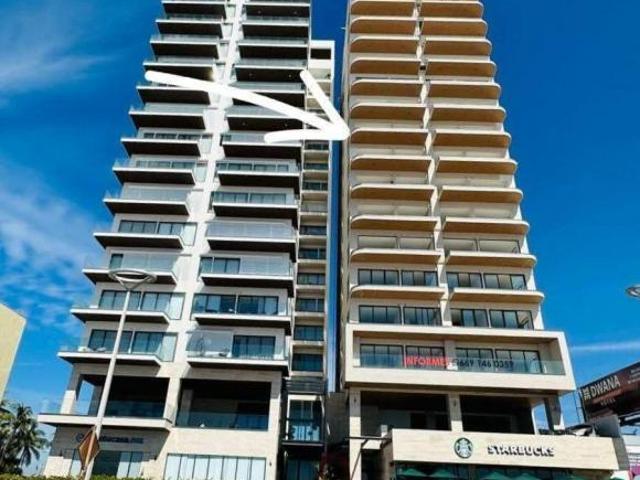 Departamento en venta en Mazatlán con vista al mar sobre malecón