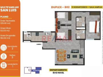 Departamento en venta en Magdalena Del Mar a S/890,000