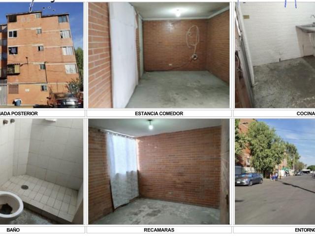 Departamento en venta en Meyehualco, Iztapalapa. Pueblo Santa Cruz