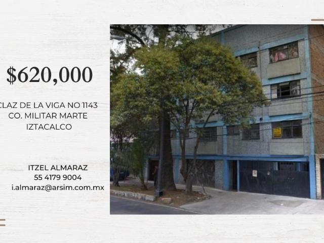 Departamento en venta en Militar Marte, Iztacalco, Ciudad de México