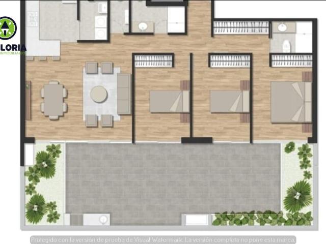 Departamento en venta en Miraflores a S/586,863